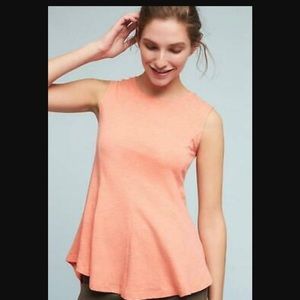 Anthropologie Eri + Ali Evie Peplum Tank - Small